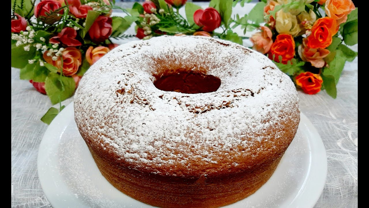 BOLO DE IOGURTE COM CAFÉ! UM BOLO SIMPLES,  FÁCIL E  MUITO  SABOROSO. Jazete Paulista.