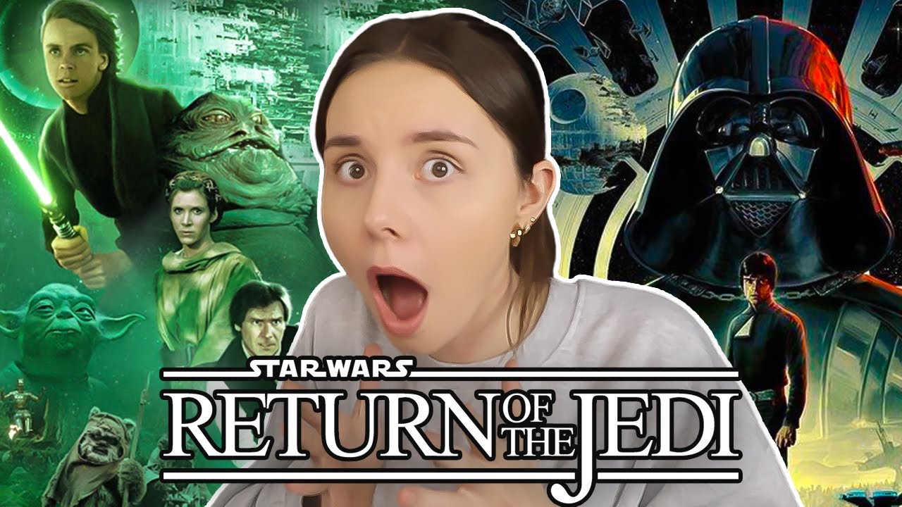 FIRST TIME WATCHING STAR WARS 'RETURN OF THE JEDI' - VADER MADE ME CRY 😭 | MOVIE REACTION