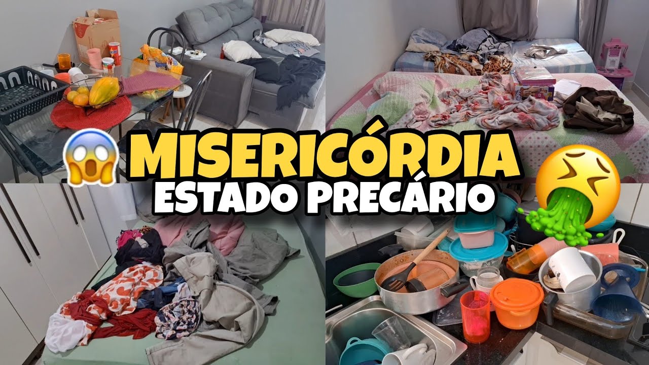 2 DIAS sem ARRUMAR a CASA | ESTAVA um NOJOO 🤮 FAXINA que TRANSFORMA | Do CAOS a ORDEM 