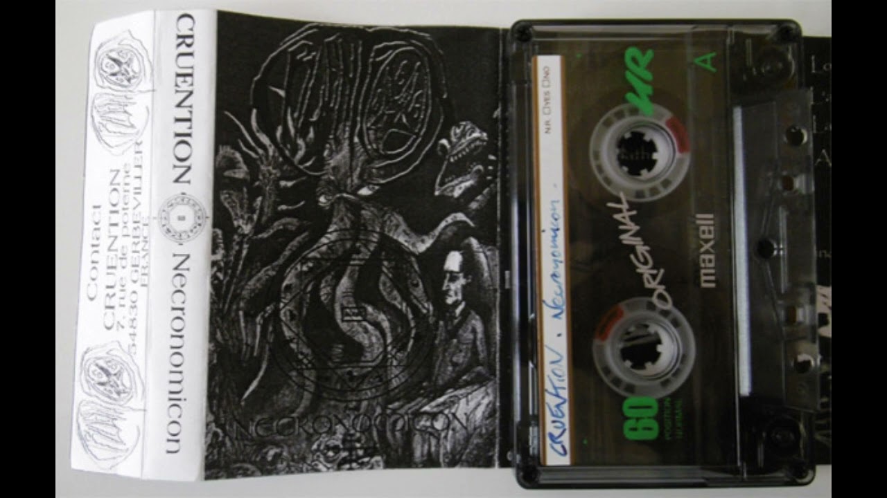 Cruention   - EP 2001 -  Necronomicon    Gerb&eacute;viller, Grand Est France