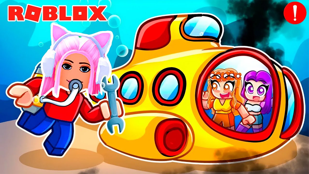 КУПАЮСЬ В РОБЛОКС ! ИЗУЧАЮ ПОДВОДНЫЙ МИР ! An ocean trip