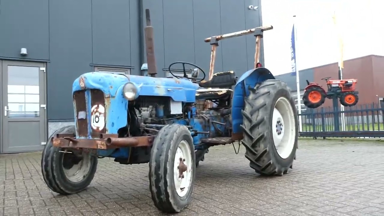 Ford Dexta 2wd / Kruipbak / Doordraaiende aftakas