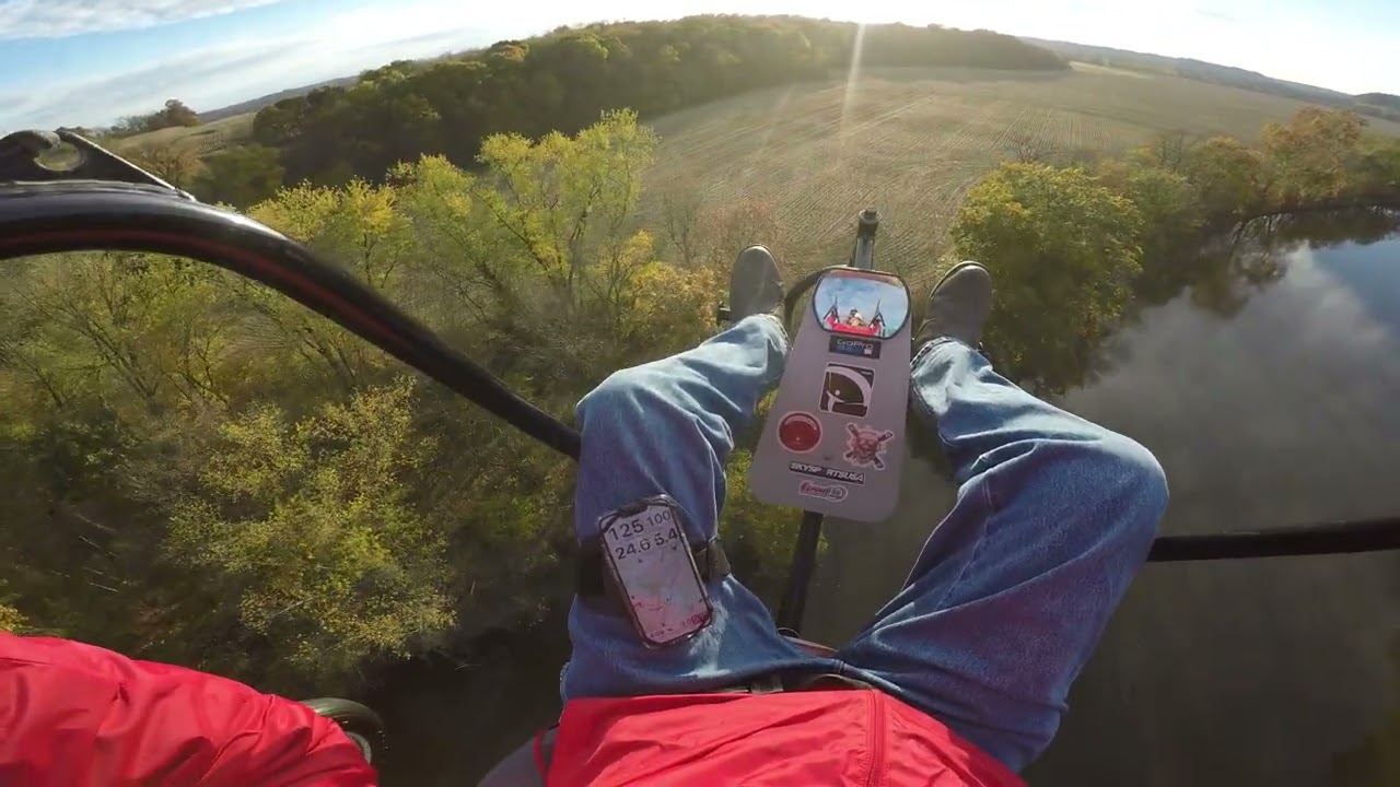 Wanted to share the whole PPG flight - Last Flight of 2025 Part 1 - Ohio Paramotor Trike Adventures