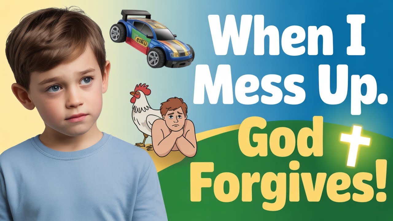 When I Mess Up | Bible Story for Kids | God’s Forgiveness Like Peter’s Story