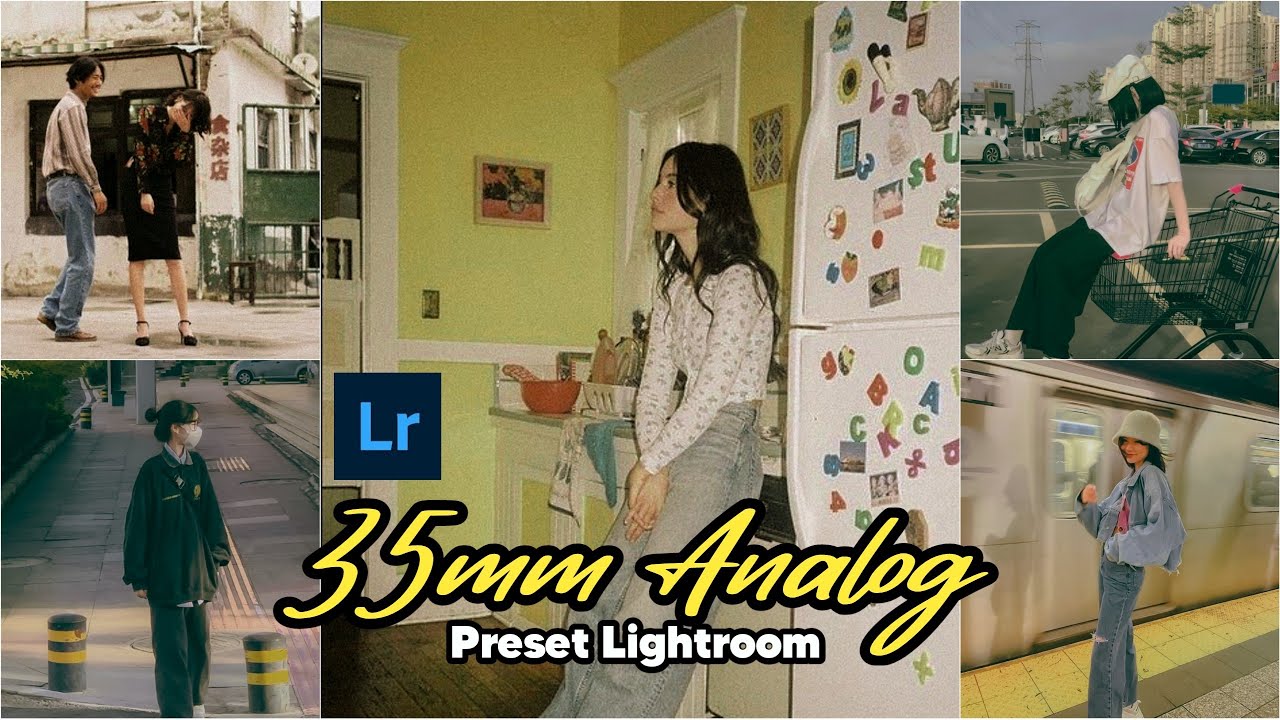 50+ PRESET LIGHTROOM ANALOG | 35mm Camera Effect | LIGHTROOM TUTORIAL