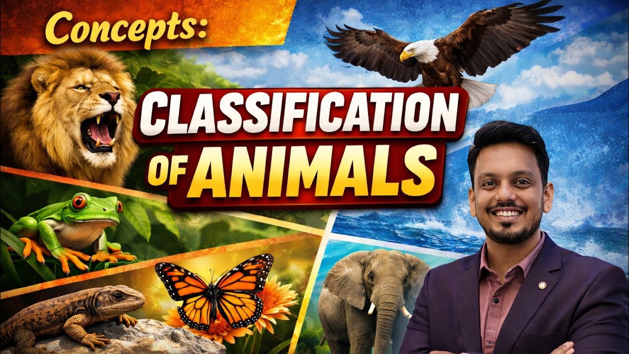 Animal Classification Concepts I SSC Science 2 I Important Questions