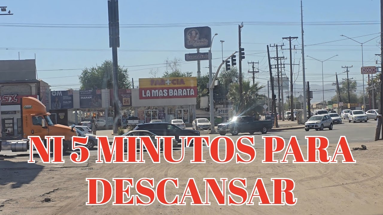 APENAS LLEGAMOS Y YA NOS VAMOS