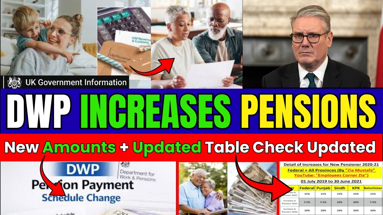 💶 DWP повышает пенсии в июне! Новые суммы + обновленная таблица