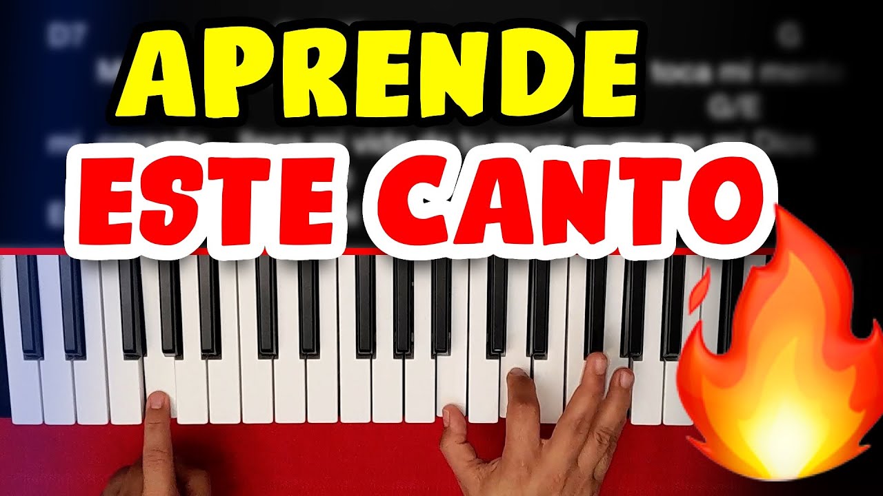 El Espíritu de Dios está en este lugar piano tutorial