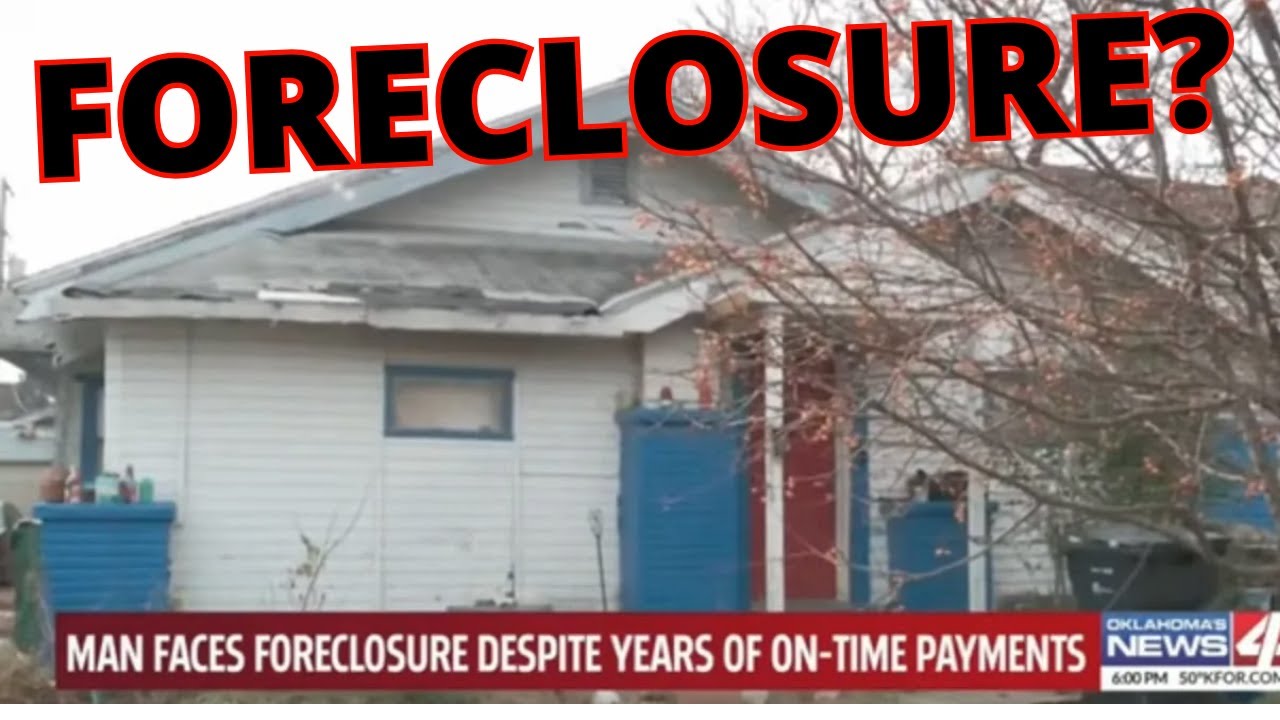 Family Faces Foreclosures After Making Mortgage Payments