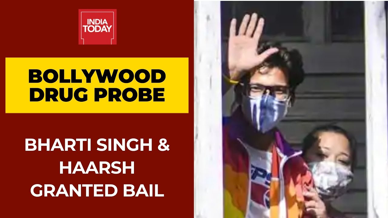 Comedian Bharti Singh, Husband Haarsh Limbachiyaa Granted Bail In Drug Case