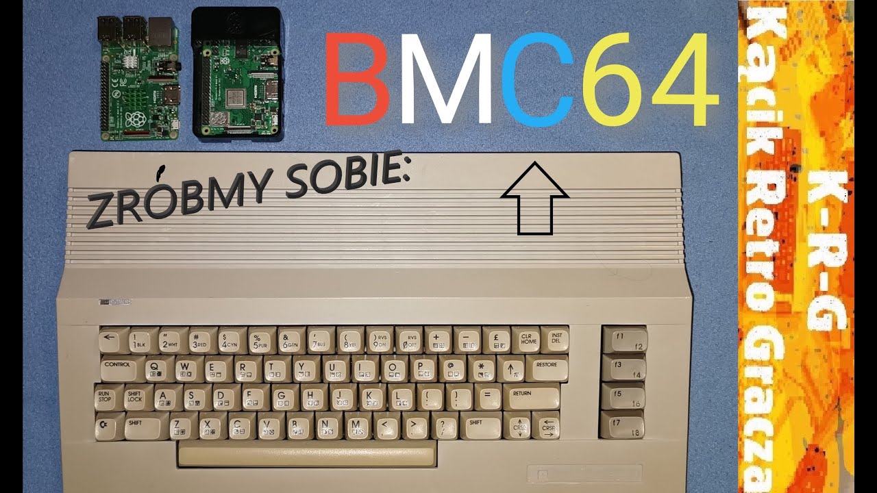BMC64 | Instalacja i konfiguracja Commodorka BMC64 na Raspberry-pi 1,2,3