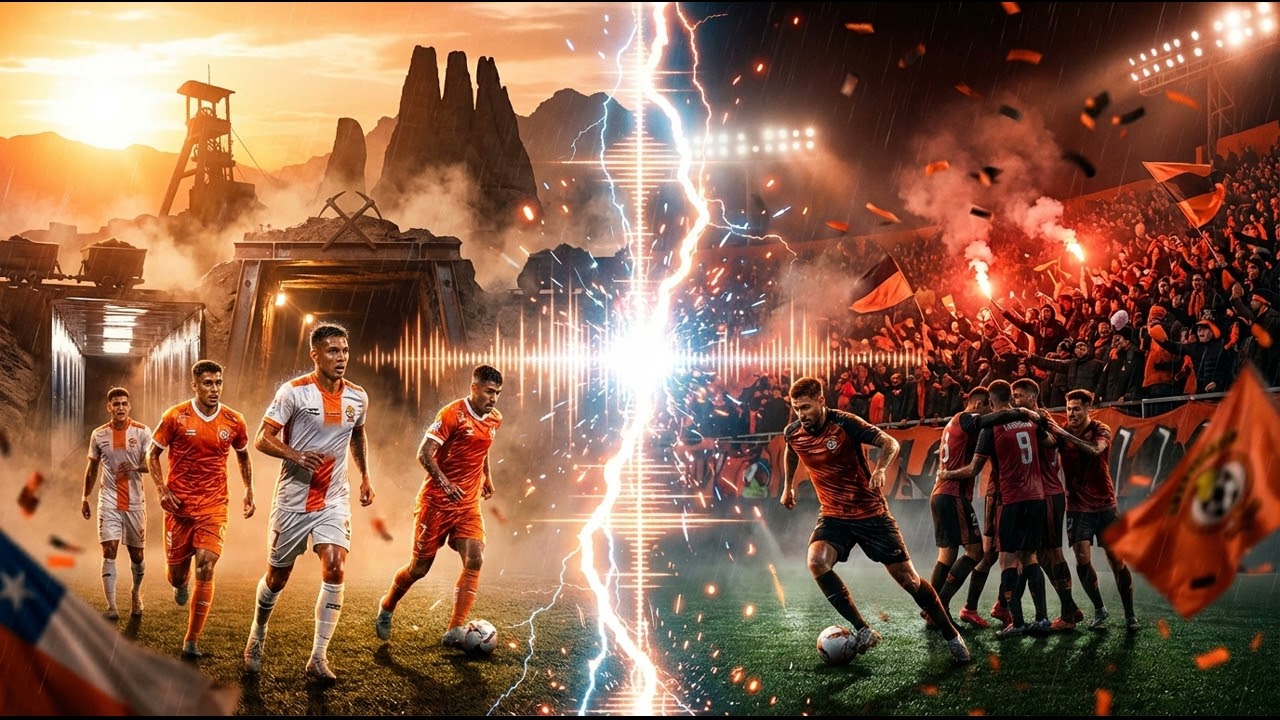 Cobresal vs Cobreloa ⚽🔥 | Himno del Fútbol Chileno | AI Stadium Anthem