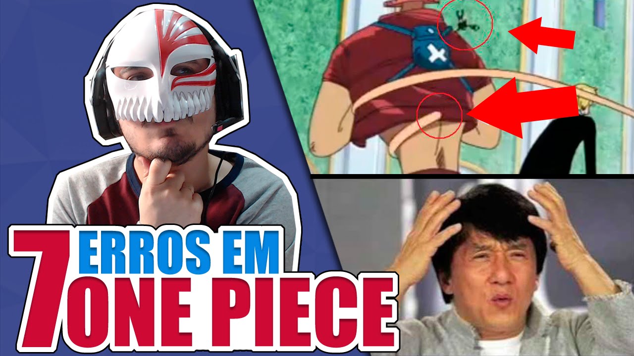7 ERROS EM ONE PIECE