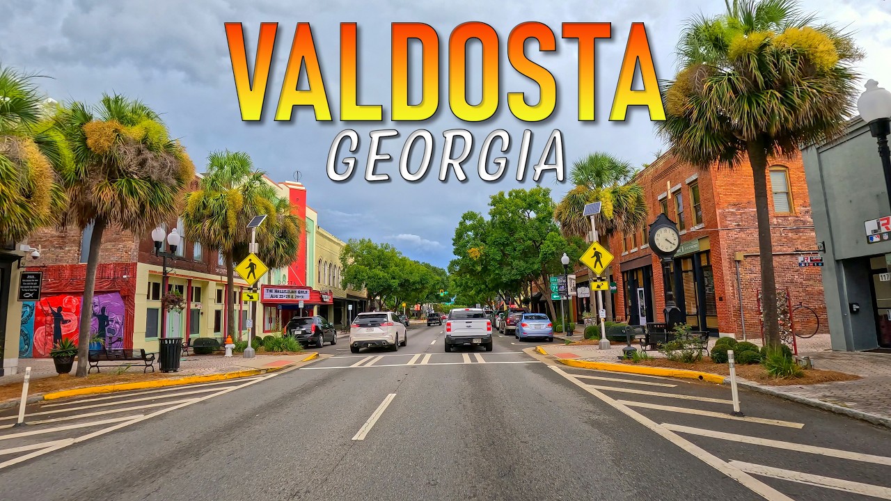 Valdosta Georgia Driving Through
