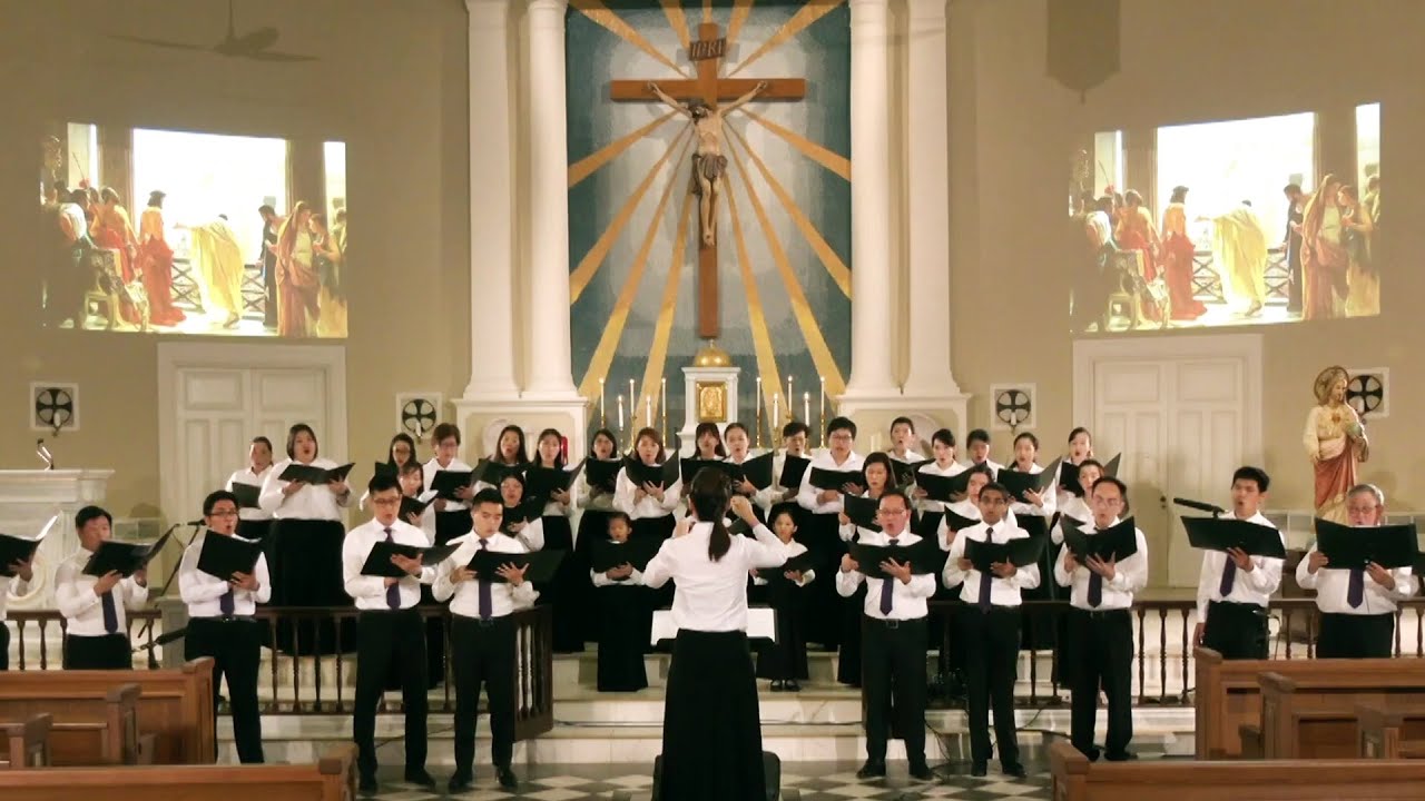 Lamb Of God (Twila Paris) - The Cathedral Choir of Saint Gregory the Great, Singapore.