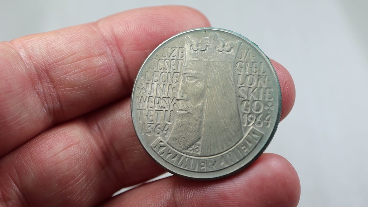 Poland 10 Zlotych 1964 Kazimierz Wielki CuNi #coincombinat