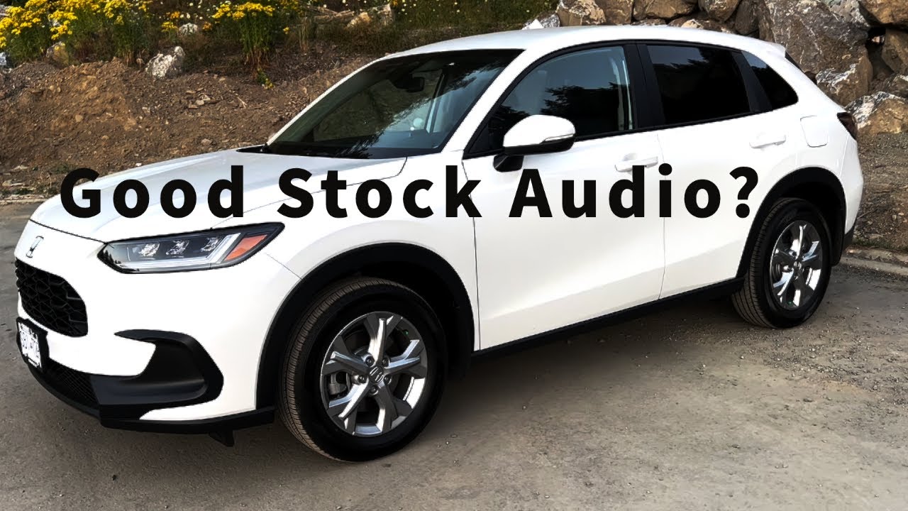2023 Honda HR-V 4 Speaker Sound System Tour, Review and Test. Decent 4 banger!