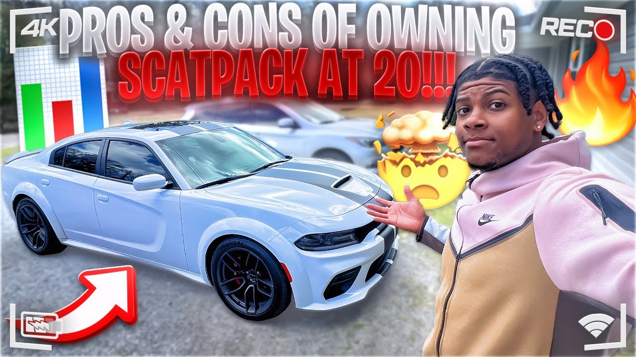 PROS & CONS OF OWNING A SCATPACK CHARGER AT 20! 😈