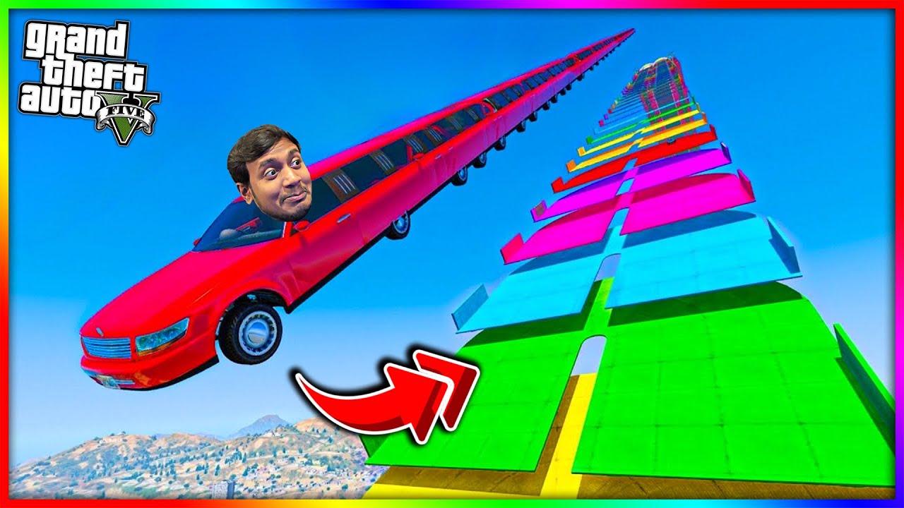 GTA 5 MEGA RAMP CHALLENGE