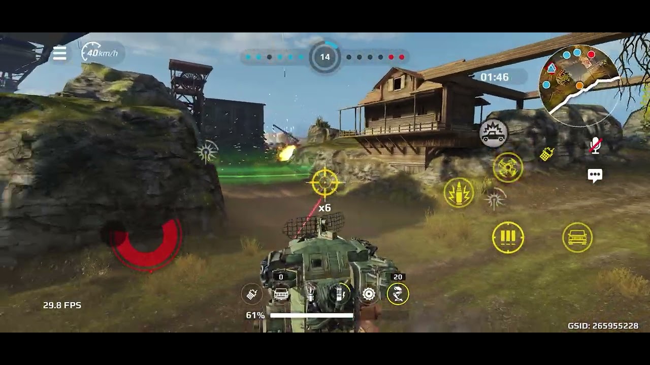 Crossout mobile with Fang Zanitous 🐺😎￼