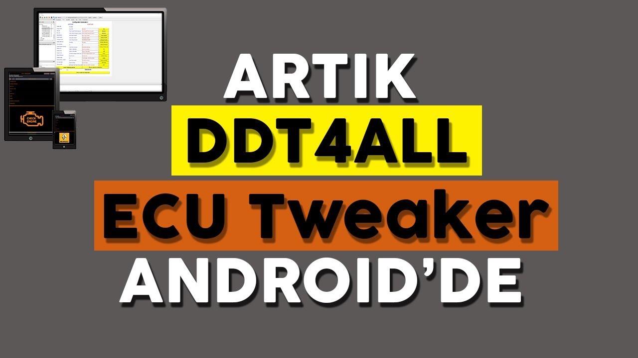 ECU Tweaker! DDT4ALL Artık Android'de! Detaylı Kurulum ve İnceleme!