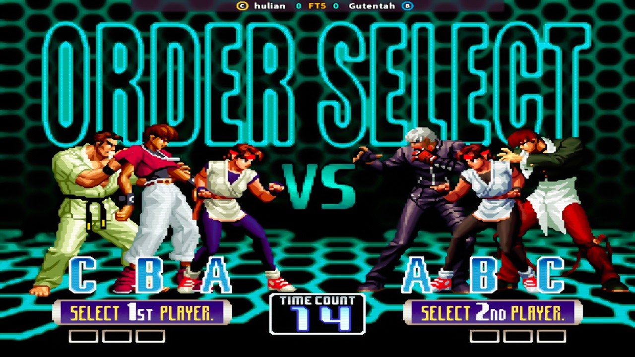 The King Of Fighters 2002 - Hulian Vs Gutentah