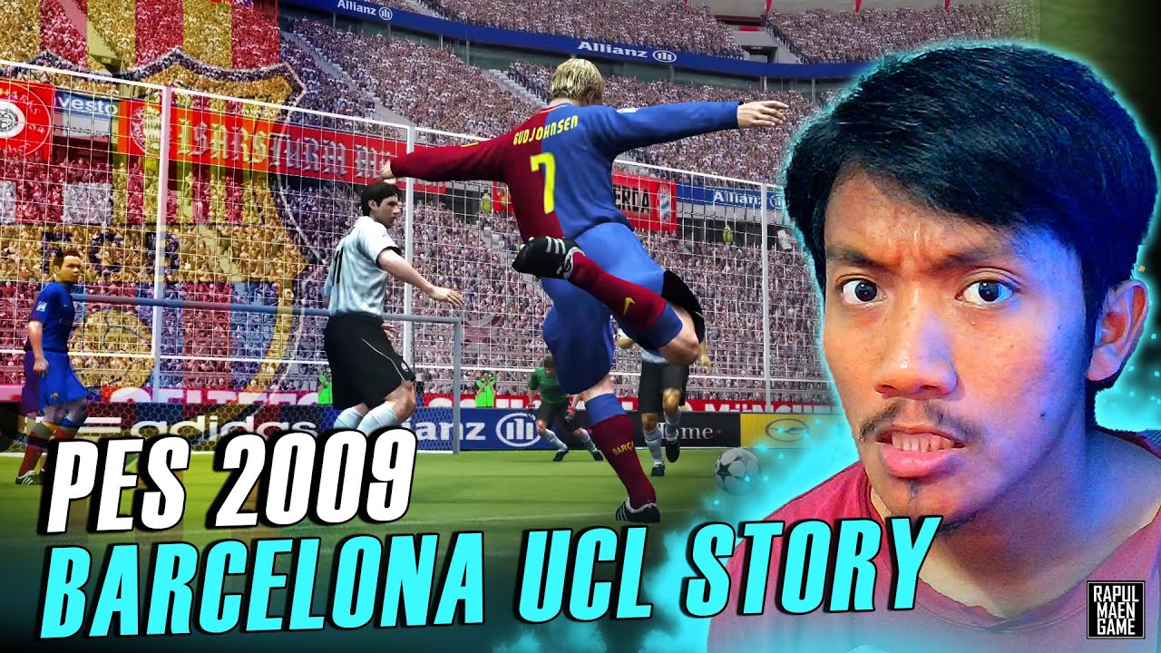 Namatin BARCELONA Juara UCL 2009 (4) DI PES 2009 - PES 2009 PC GAME