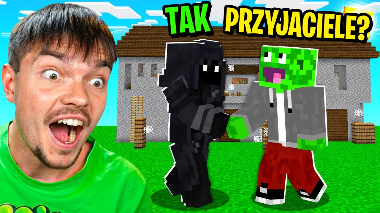 PRZEŚLADOWCA ZOSTAŁ MOIM PRZYJACIELEM w Minecraft! 😍