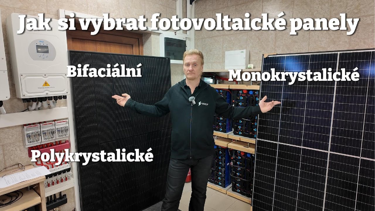 Solární trilogie -  FVE bez přešlapů. Díl 1 - Jak si vybrat panely pro svou FVE.