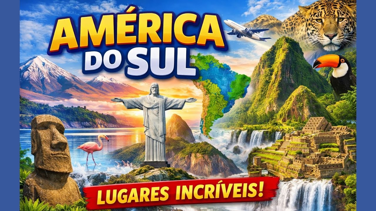 AMERICA DO SUL | Os destinos mais impressionantes da América do Sul