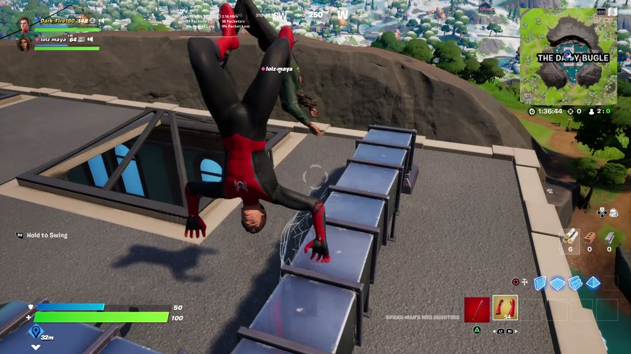 Fortnite perfect timing || Flippin' Incredible 💪🏽 🕷