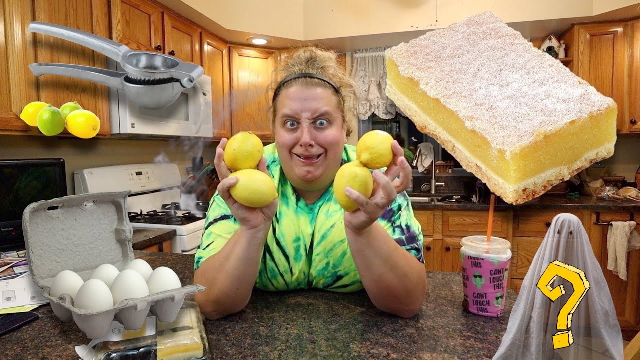 Making Lemon Bars WITHOUT a Recipe