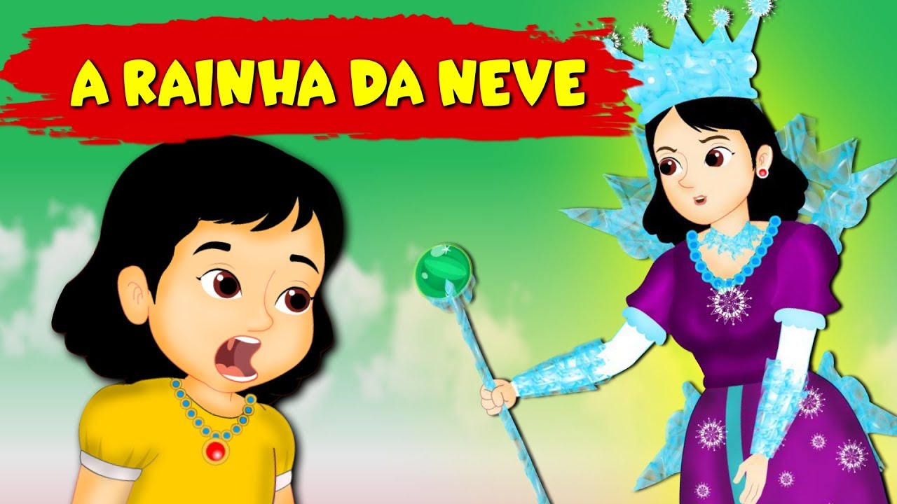 A Rainha da Neve  - Contos Infantis - História infantil para dormir - Desenho animado