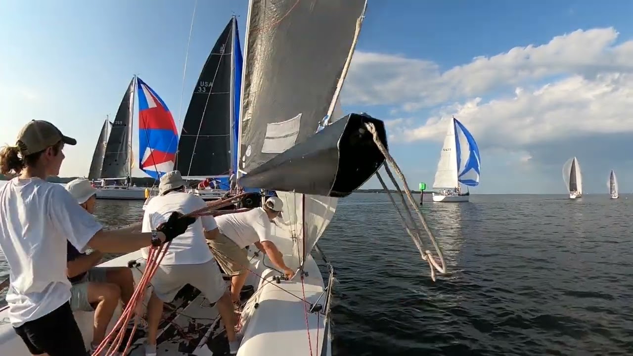 NEMESIS Melges 24 racing Aug 9, 2023 West River Galesville MD
