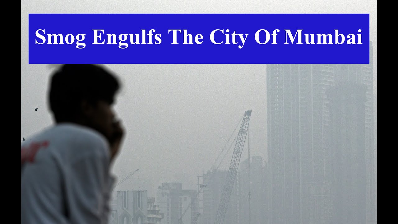 Smog Engulfs The City Of #mumbai #airpollution #news #india #video #shoot #environment