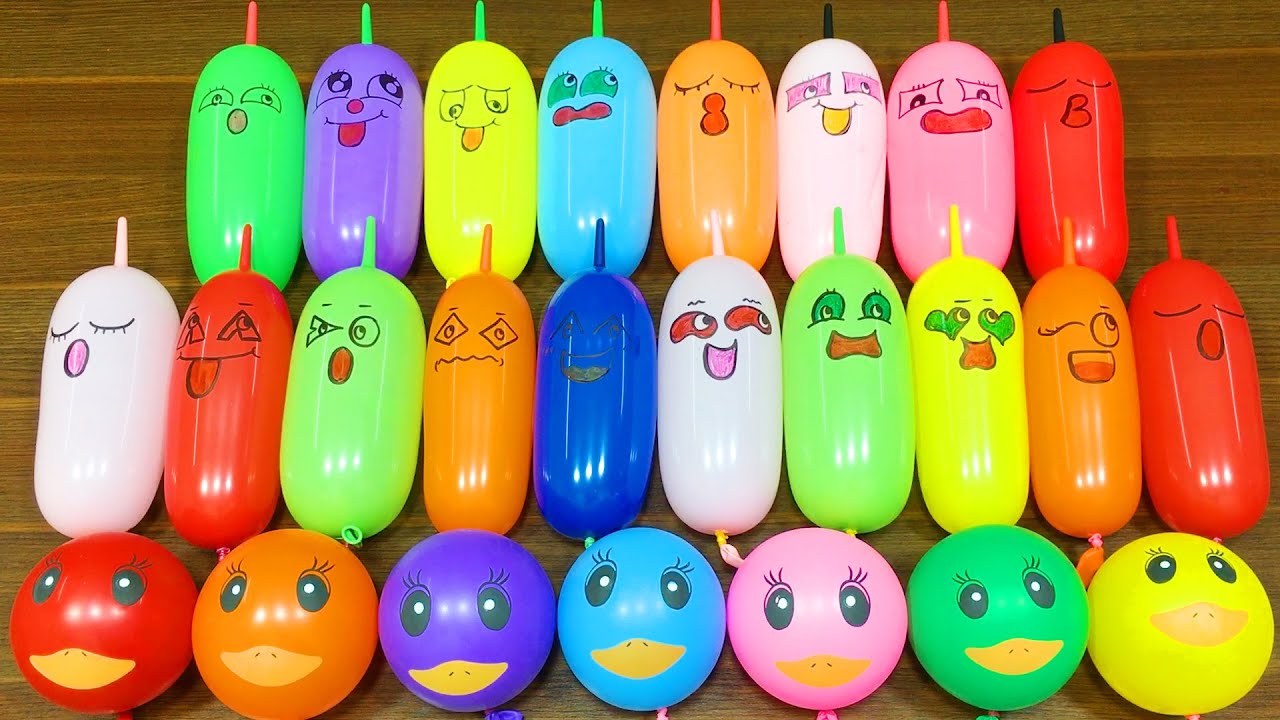 Making GLOSSY slime with funny Balloons!! Satisfying Slime Taylor RS #352