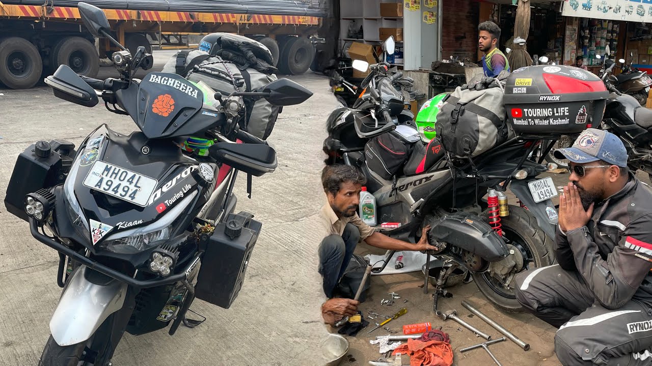 Ep.01 | Winter Kashmir Ride Ke First Day Pe Scooter kharab 😔 Mumbai To Winter Kashmir