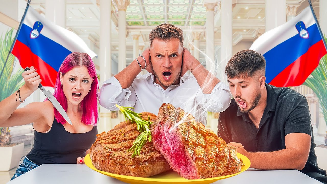 NAJBOLJŠI ZREZEK  V SLOVENIJI?!🇸🇮 / Eating With Andrej
