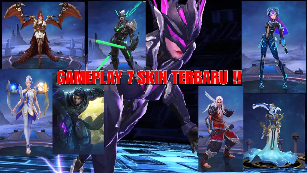 GAMEPLAY 7 SKIN TERBARU ! KARRIE EPIC RASA LEGEND !!!!