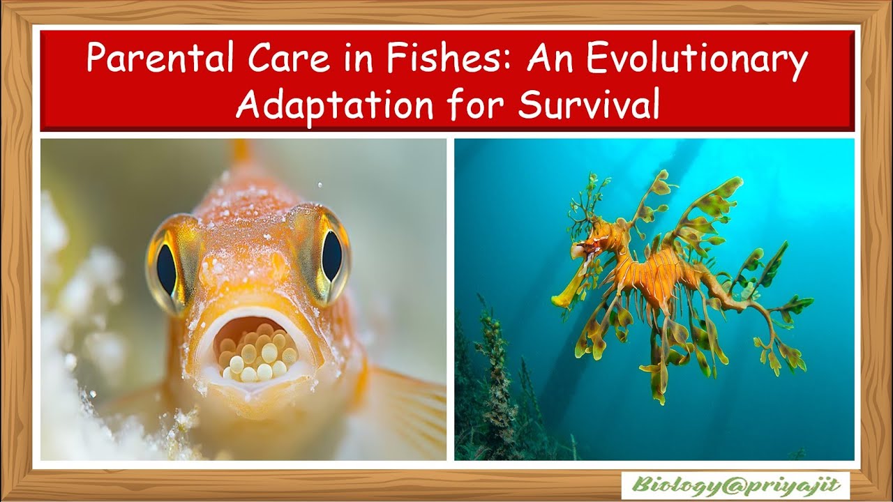 Parental Care in Fishes: An Evolutionary Adaptation for Survival !