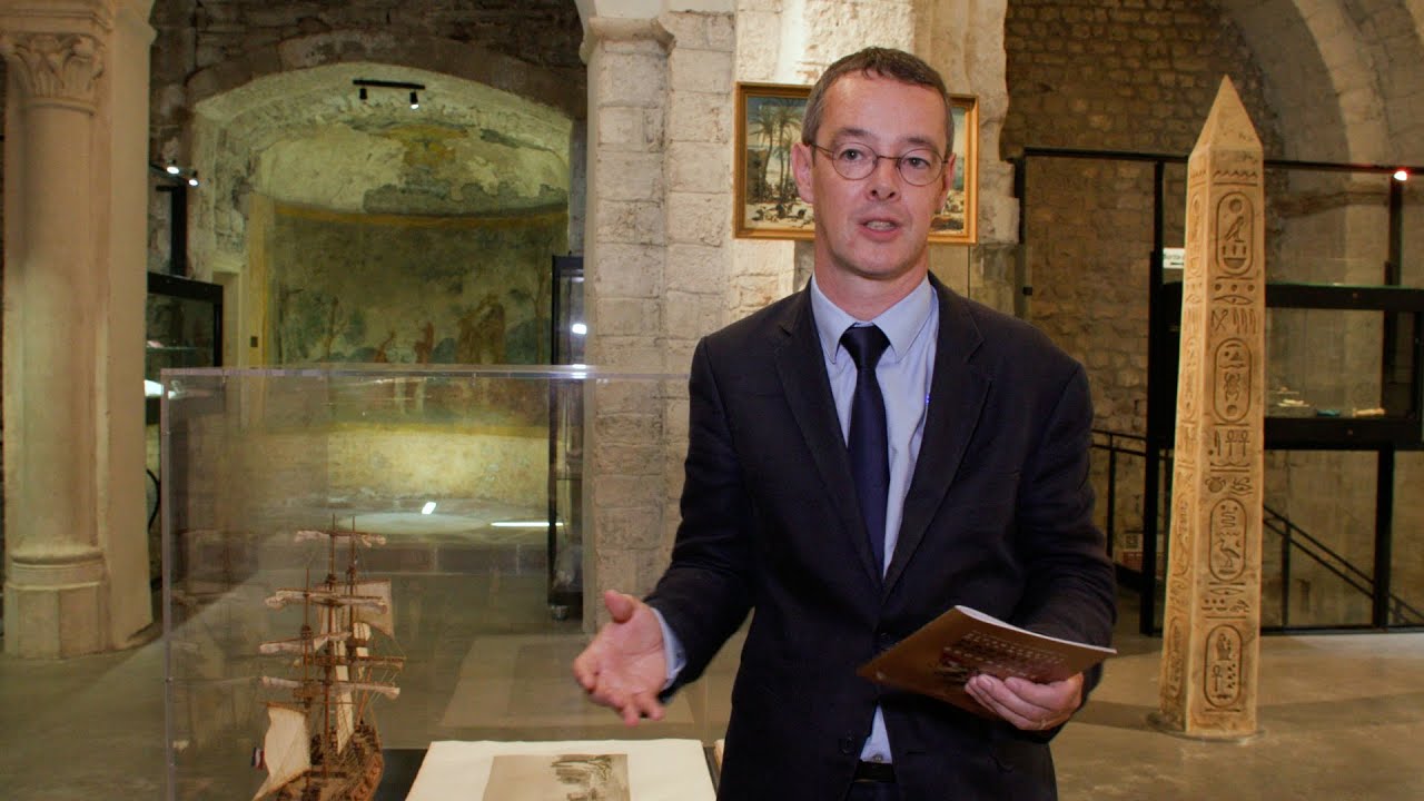 Visite de l’exposition « Bonaparte et les sables du désert » par David Chanteranne