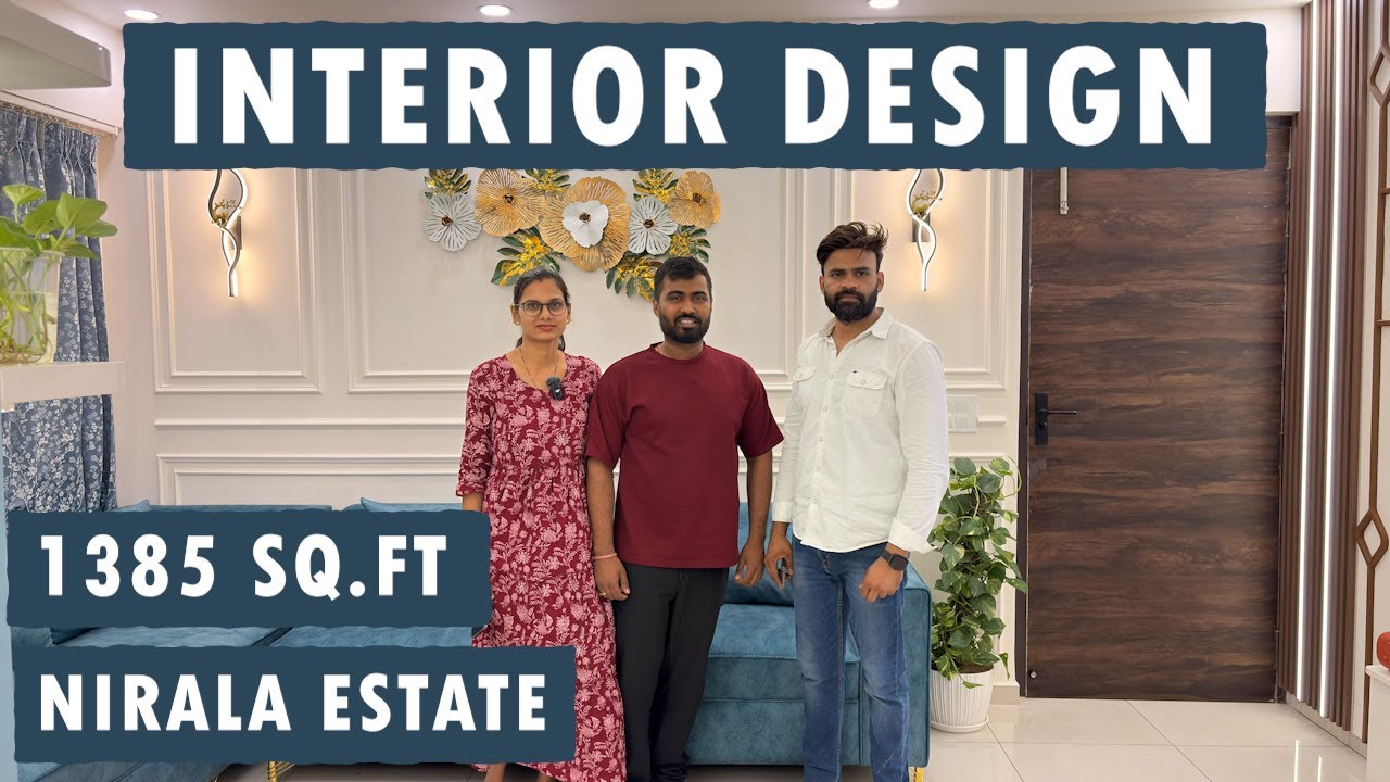 Discover Nirala Estate's MOST BEAUTIFUL 3BHK Interior| Noida extension interior design|3bhk interior