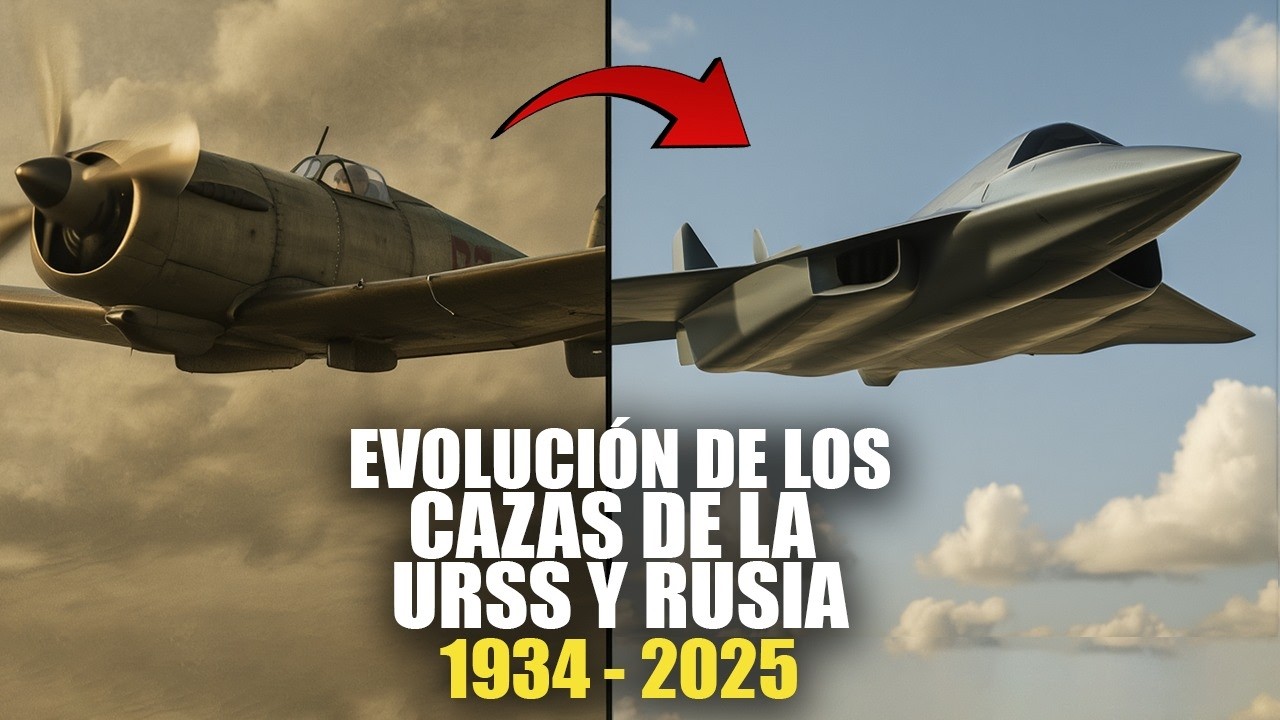 Evoluci&oacute;n de los Cazas de la URSS y Rusia | 1934&ndash;2025 &mdash; Del Polikarpov al Su-57