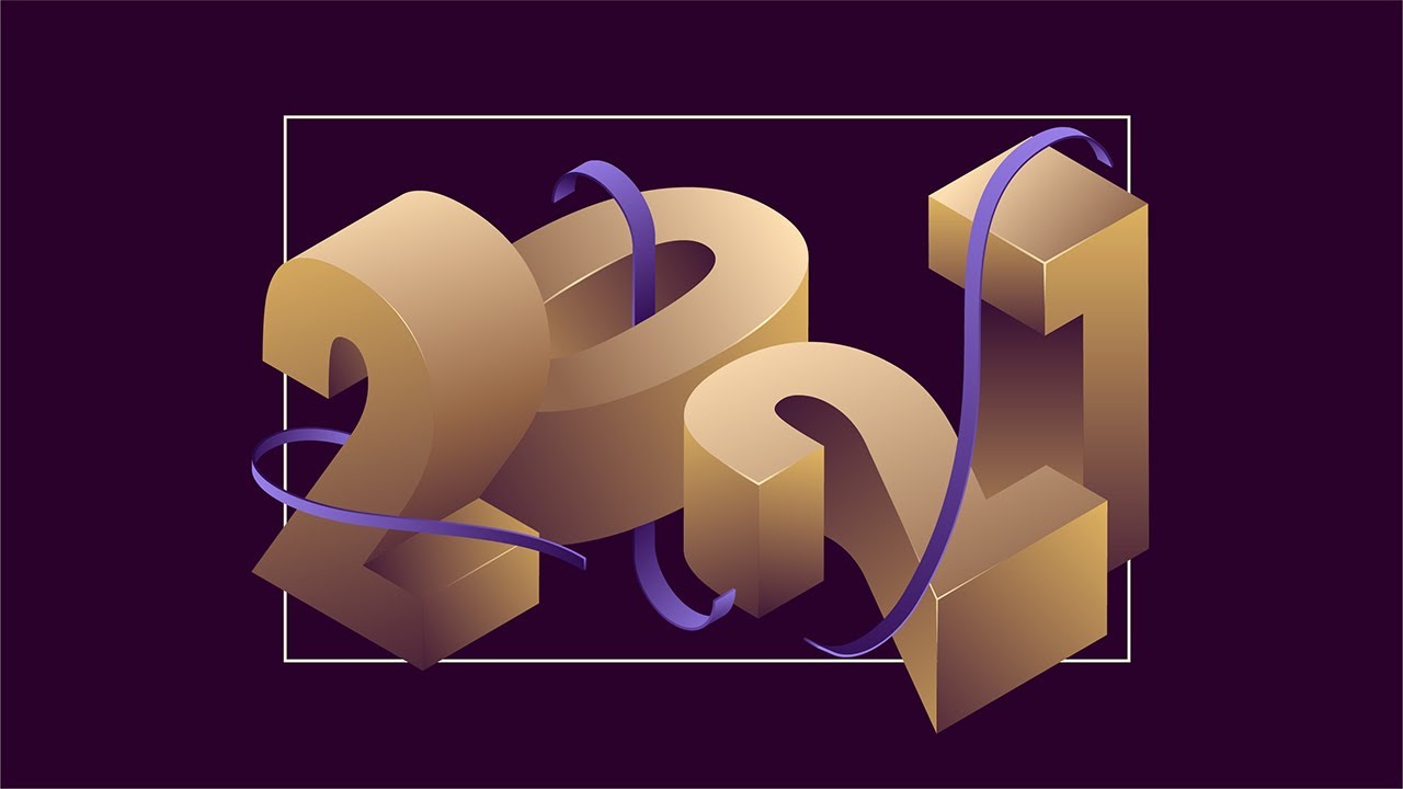 3D Isometric Text Effect | Illustrator Tutorial