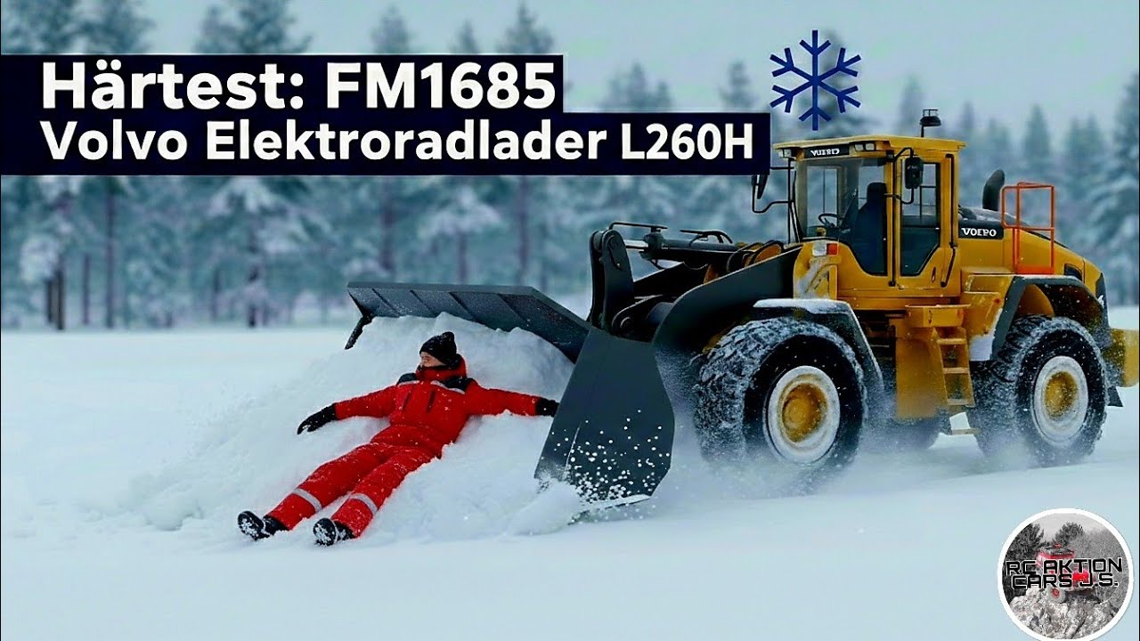 Kann der Radlader auch Schnee schieben 2026 01 14