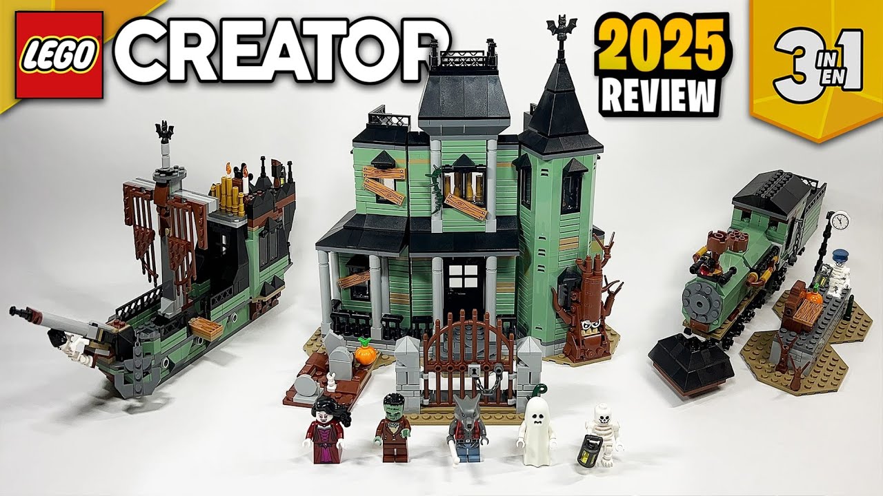 LEGO Creator 3 in 1 Haunted Mansion (31167) - 2025 Set Review