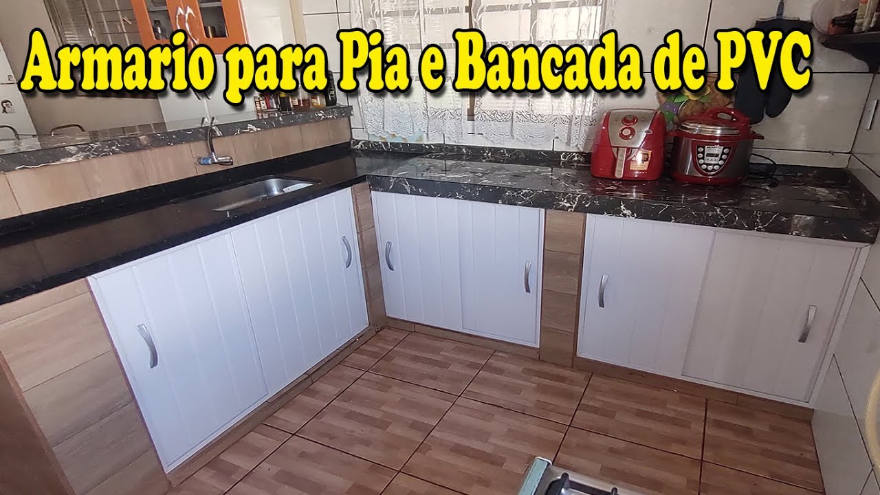 Porta Feita de PVC para Pia e Bancada