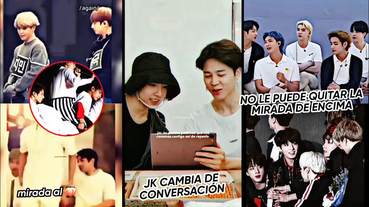 JIKOOK-TENSION Y CELOS😉JK CAMBIA DE CONVERSACIÓN CUANDOSE HABLA DE BODA 🙂JK SIEMPRE CON JM💜