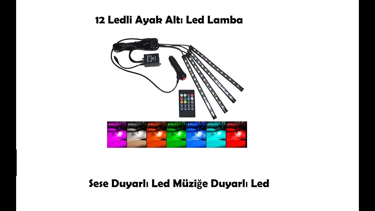 Ayak Altı Led Lamba